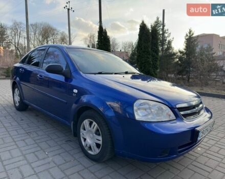 Синий Шевроле Лачетти, объемом двигателя 1.6 л и пробегом 252 тыс. км за 3850 $, фото 1 на Automoto.ua