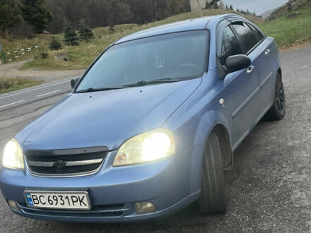 Синий Шевроле Лачетти, объемом двигателя 1.6 л и пробегом 230 тыс. км за 3000 $, фото 1 на Automoto.ua