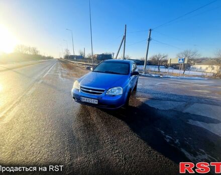 Синий Шевроле Лачетти, объемом двигателя 1.6 л и пробегом 210 тыс. км за 3200 $, фото 1 на Automoto.ua