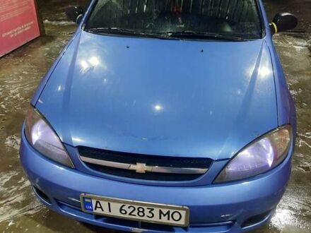 Синий Шевроле Лачетти, объемом двигателя 1.6 л и пробегом 196 тыс. км за 4000 $, фото 1 на Automoto.ua