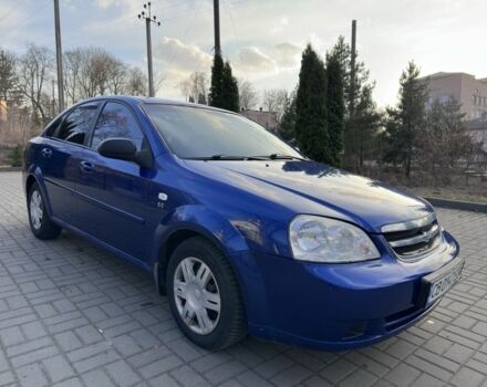 Синий Шевроле Лачетти, объемом двигателя 1.6 л и пробегом 252 тыс. км за 3850 $, фото 1 на Automoto.ua