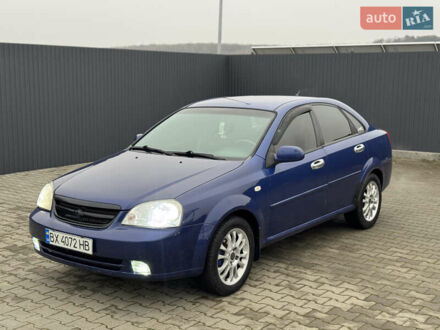Синій Шевроле Лачетті, об'ємом двигуна 1.6 л та пробігом 346 тис. км за 3499 $, фото 1 на Automoto.ua