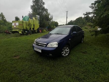 Синий Шевроле Лачетти, объемом двигателя 1.8 л и пробегом 310 тыс. км за 3400 $, фото 1 на Automoto.ua