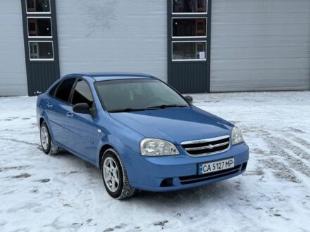 Синий Шевроле Лачетти, объемом двигателя 1.6 л и пробегом 145 тыс. км за 3950 $, фото 1 на Automoto.ua
