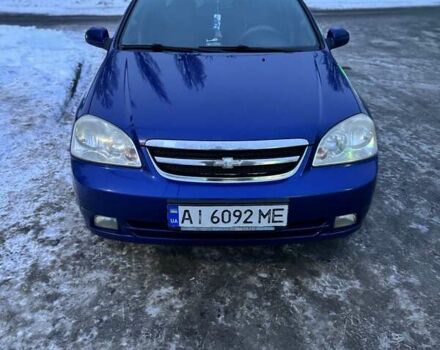 Синий Шевроле Лачетти, объемом двигателя 1.8 л и пробегом 307 тыс. км за 4100 $, фото 1 на Automoto.ua
