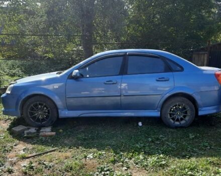 Синий Шевроле Лачетти, объемом двигателя 1.8 л и пробегом 250 тыс. км за 3450 $, фото 1 на Automoto.ua