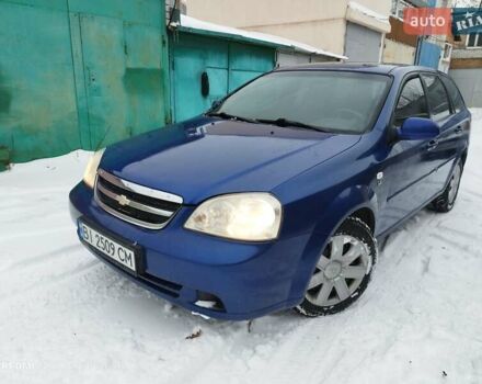 Синий Шевроле Лачетти, объемом двигателя 1.8 л и пробегом 180 тыс. км за 4100 $, фото 1 на Automoto.ua