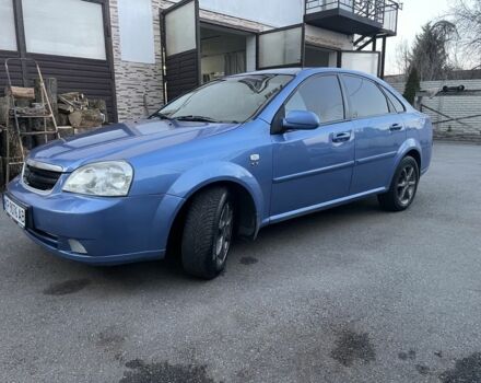 Синий Шевроле Лачетти, объемом двигателя 1.8 л и пробегом 270 тыс. км за 3200 $, фото 1 на Automoto.ua