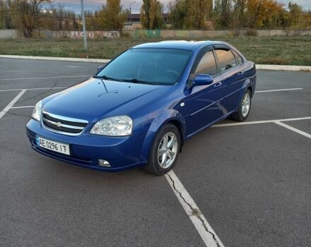 Синий Шевроле Лачетти, объемом двигателя 1.8 л и пробегом 140 тыс. км за 5000 $, фото 1 на Automoto.ua