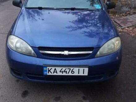 Синий Шевроле Лачетти, объемом двигателя 1.4 л и пробегом 250 тыс. км за 3500 $, фото 1 на Automoto.ua