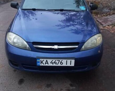 Синий Шевроле Лачетти, объемом двигателя 1.4 л и пробегом 250 тыс. км за 3500 $, фото 1 на Automoto.ua