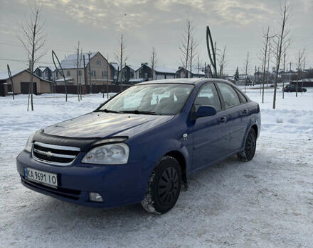 Синий Шевроле Лачетти, объемом двигателя 1.8 л и пробегом 307 тыс. км за 3399 $, фото 1 на Automoto.ua