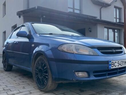 Синий Шевроле Лачетти, объемом двигателя 1.8 л и пробегом 202 тыс. км за 1900 $, фото 1 на Automoto.ua