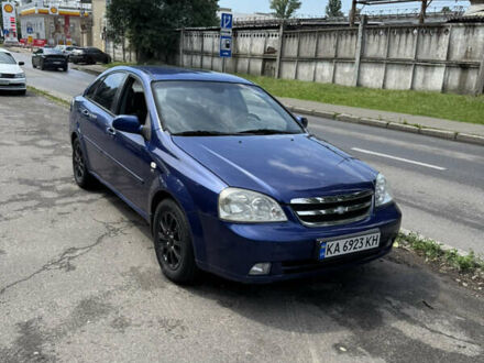 Синий Шевроле Лачетти, объемом двигателя 1.8 л и пробегом 285 тыс. км за 2700 $, фото 1 на Automoto.ua