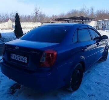 Синий Шевроле Лачетти, объемом двигателя 1.6 л и пробегом 198 тыс. км за 3500 $, фото 1 на Automoto.ua