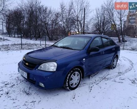 Синий Шевроле Лачетти, объемом двигателя 1.6 л и пробегом 482 тыс. км за 3000 $, фото 1 на Automoto.ua