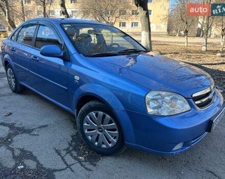 Синий Шевроле Лачетти, объемом двигателя 1.8 л и пробегом 201 тыс. км за 3350 $, фото 1 на Automoto.ua
