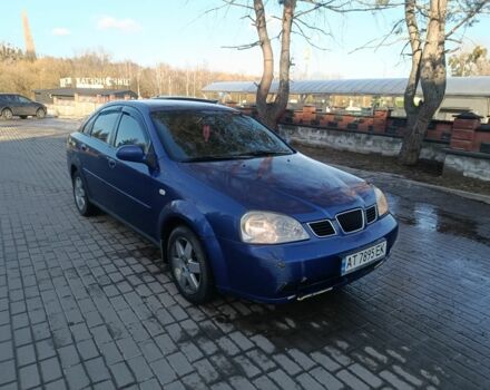 Синий Шевроле Лачетти, объемом двигателя 1.6 л и пробегом 205 тыс. км за 2200 $, фото 1 на Automoto.ua