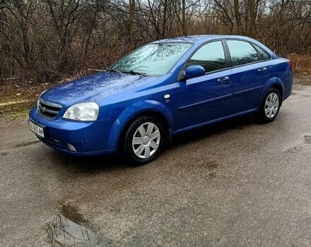 Синий Шевроле Лачетти, объемом двигателя 1.8 л и пробегом 196 тыс. км за 3299 $, фото 1 на Automoto.ua