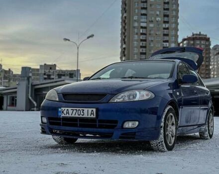 Синий Шевроле Лачетти, объемом двигателя 1.6 л и пробегом 241 тыс. км за 4200 $, фото 1 на Automoto.ua