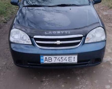 Синий Шевроле Лачетти, объемом двигателя 1.6 л и пробегом 239 тыс. км за 3700 $, фото 1 на Automoto.ua