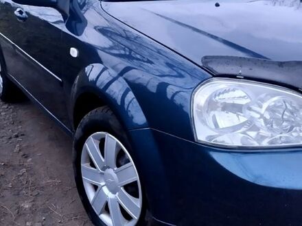 Синий Шевроле Лачетти, объемом двигателя 1.6 л и пробегом 239 тыс. км за 3500 $, фото 1 на Automoto.ua