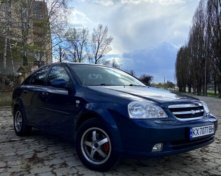 Синий Шевроле Лачетти, объемом двигателя 1.8 л и пробегом 181 тыс. км за 4600 $, фото 1 на Automoto.ua