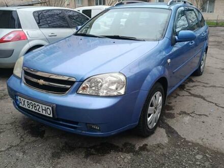 Синий Шевроле Лачетти, объемом двигателя 1.6 л и пробегом 220 тыс. км за 3700 $, фото 1 на Automoto.ua