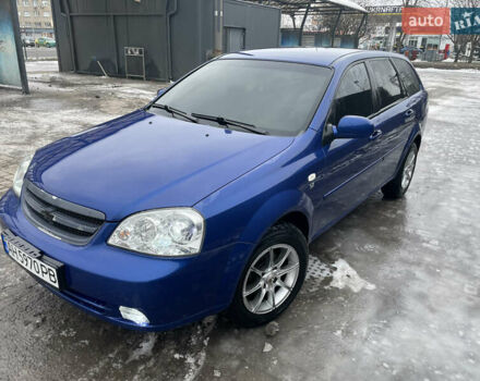 Синий Шевроле Лачетти, объемом двигателя 1.8 л и пробегом 230 тыс. км за 5300 $, фото 1 на Automoto.ua