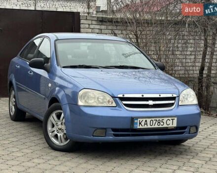 Синий Шевроле Лачетти, объемом двигателя 1.8 л и пробегом 178 тыс. км за 3950 $, фото 1 на Automoto.ua