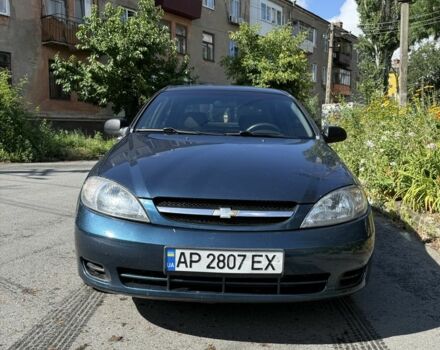 Синий Шевроле Лачетти, объемом двигателя 1.6 л и пробегом 250 тыс. км за 3850 $, фото 1 на Automoto.ua