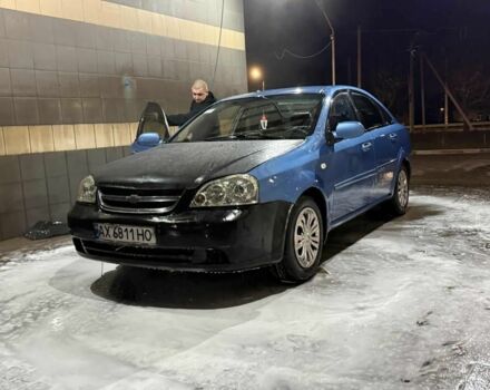 Синий Шевроле Лачетти, объемом двигателя 1.8 л и пробегом 300 тыс. км за 2800 $, фото 1 на Automoto.ua