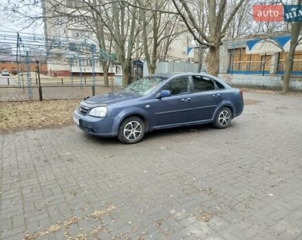 Синий Шевроле Лачетти, объемом двигателя 1.6 л и пробегом 499 тыс. км за 2350 $, фото 1 на Automoto.ua