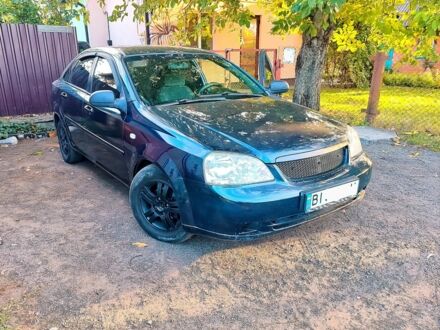 Синий Шевроле Лачетти, объемом двигателя 1.6 л и пробегом 350 тыс. км за 2999 $, фото 1 на Automoto.ua