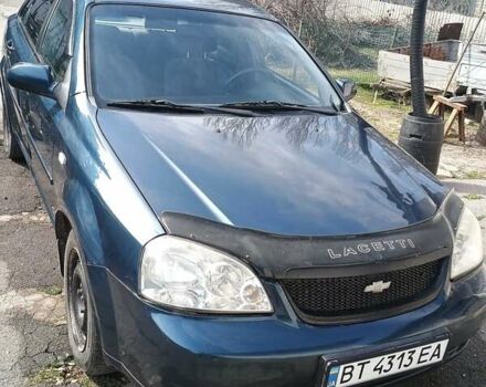 Синий Шевроле Лачетти, объемом двигателя 1.6 л и пробегом 311 тыс. км за 3000 $, фото 1 на Automoto.ua