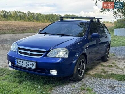 Синій Шевроле Лачетті, об'ємом двигуна 1.8 л та пробігом 190 тис. км за 4500 $, фото 1 на Automoto.ua