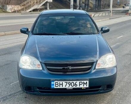 Синий Шевроле Лачетти, объемом двигателя 1.8 л и пробегом 130 тыс. км за 4600 $, фото 1 на Automoto.ua