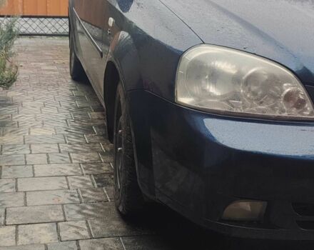 Синий Шевроле Лачетти, объемом двигателя 1.6 л и пробегом 360 тыс. км за 3700 $, фото 1 на Automoto.ua