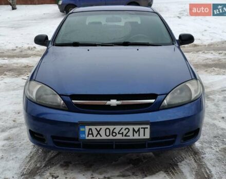 Синий Шевроле Лачетти, объемом двигателя 1.6 л и пробегом 213 тыс. км за 3800 $, фото 1 на Automoto.ua