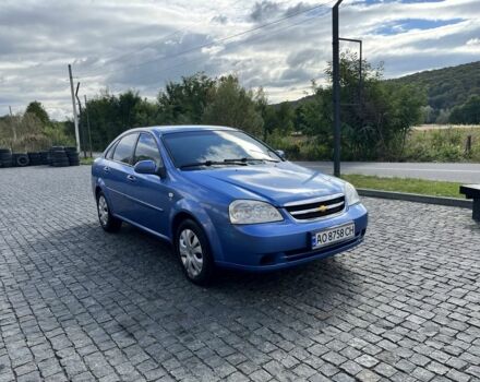 Синий Шевроле Лачетти, объемом двигателя 1.8 л и пробегом 228 тыс. км за 3300 $, фото 1 на Automoto.ua