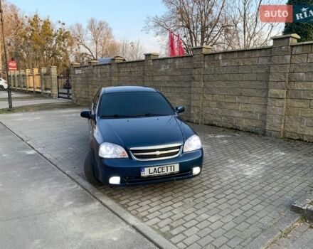 Синий Шевроле Лачетти, объемом двигателя 1.8 л и пробегом 255 тыс. км за 4000 $, фото 1 на Automoto.ua