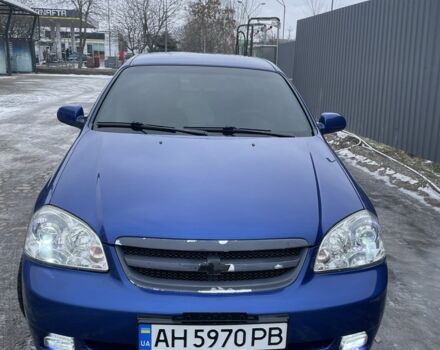 Синий Шевроле Лачетти, объемом двигателя 1.8 л и пробегом 230 тыс. км за 5300 $, фото 1 на Automoto.ua