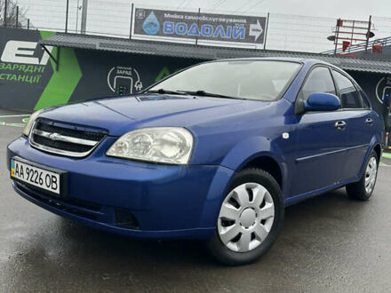 Синий Шевроле Лачетти, объемом двигателя 1.8 л и пробегом 250 тыс. км за 2850 $, фото 1 на Automoto.ua