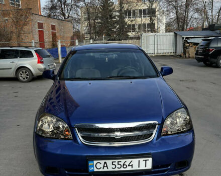 Синий Шевроле Лачетти, объемом двигателя 1.8 л и пробегом 200 тыс. км за 3900 $, фото 1 на Automoto.ua