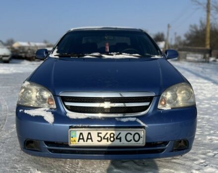 Синий Шевроле Лачетти, объемом двигателя 1.8 л и пробегом 244 тыс. км за 3800 $, фото 1 на Automoto.ua