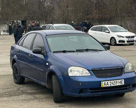 Синий Шевроле Лачетти, объемом двигателя 1.6 л и пробегом 410 тыс. км за 2400 $, фото 1 на Automoto.ua