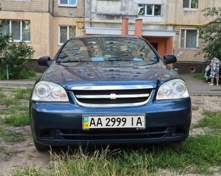 Синий Шевроле Лачетти, объемом двигателя 1.6 л и пробегом 450 тыс. км за 4300 $, фото 1 на Automoto.ua