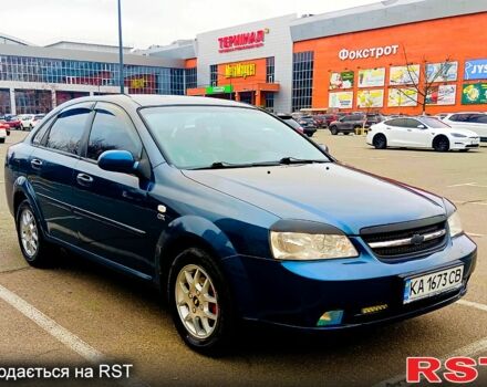 Синий Шевроле Лачетти, объемом двигателя 1.8 л и пробегом 260 тыс. км за 5400 $, фото 1 на Automoto.ua