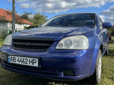 Синий Шевроле Лачетти, объемом двигателя 1.8 л и пробегом 221 тыс. км за 4000 $, фото 1 на Automoto.ua