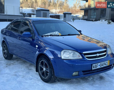 Синий Шевроле Лачетти, объемом двигателя 1.6 л и пробегом 306 тыс. км за 3999 $, фото 1 на Automoto.ua